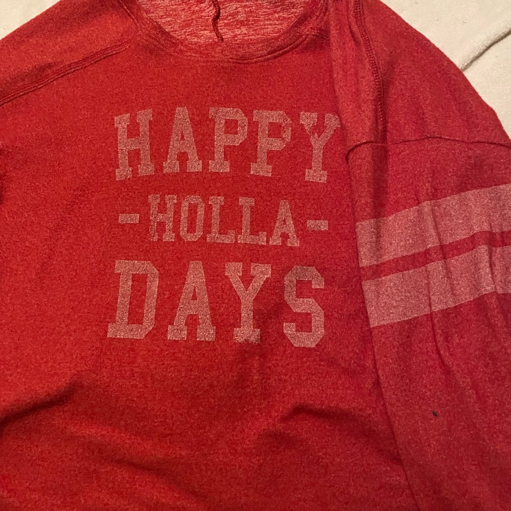 Red sleep sweater - Picture 2 of 3